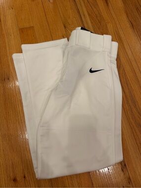 Nike Kids vapor pro White baseball pants